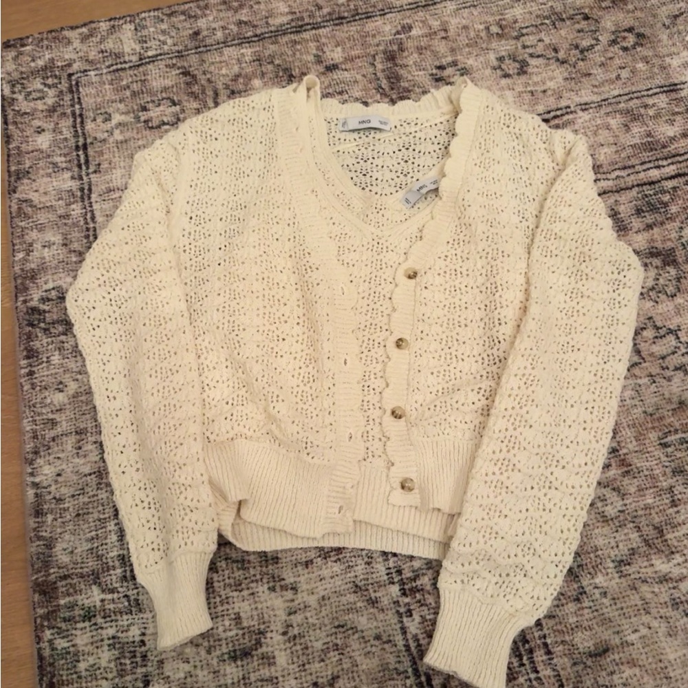 Mango sweater set with tank S/M
